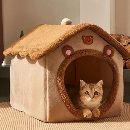 Cozy, Foldable & Washable Pet House