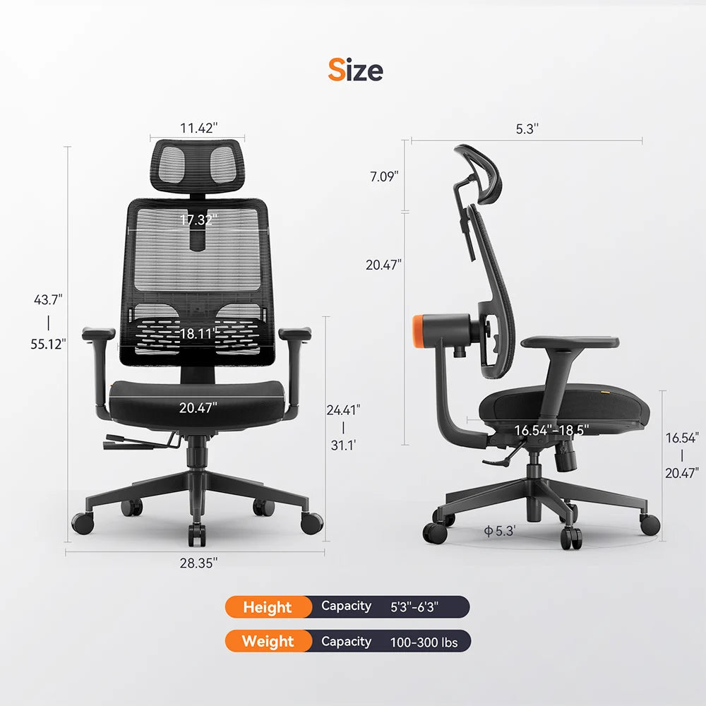 NEWTRAL MAGICH002 Ergonomic Office Chair