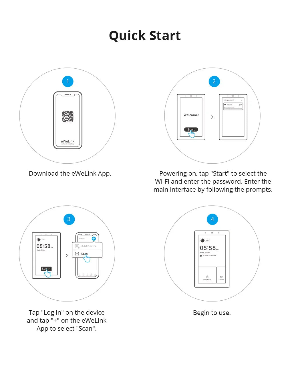 SONOFF - Smart Home Control Panel