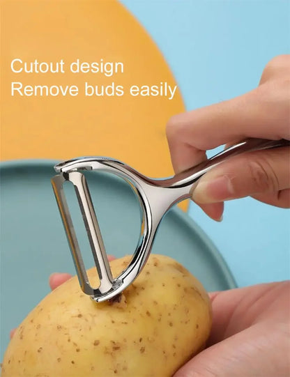 Premium Stainless Steel Fruit & Vegetable Peeler Set