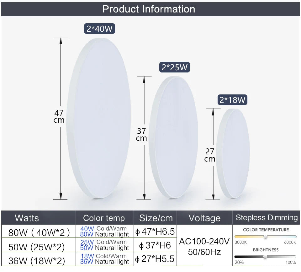 MARPOU - Smart LED Ceiling Light