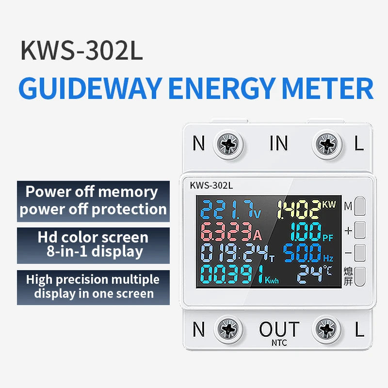 TUYA Wifi Power Energy Meter KWS-302 series
