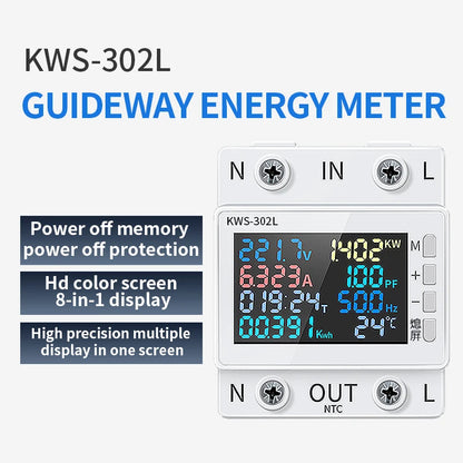 TUYA Wifi Power Energy Meter KWS-302 series
