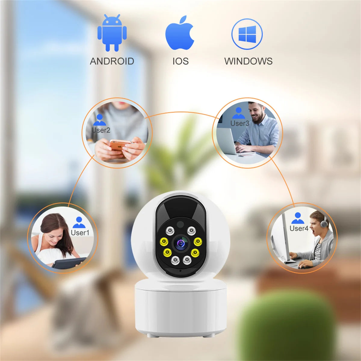 Cugo - Indoor 4K Wireless Security IP Camera
