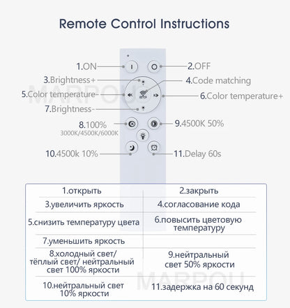 MARPOU - Smart LED Ceiling Light