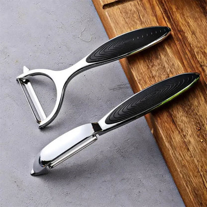Premium Stainless Steel Fruit & Vegetable Peeler Set